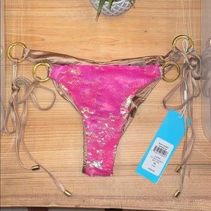 NWT Pink Beach Bunny Bottoms